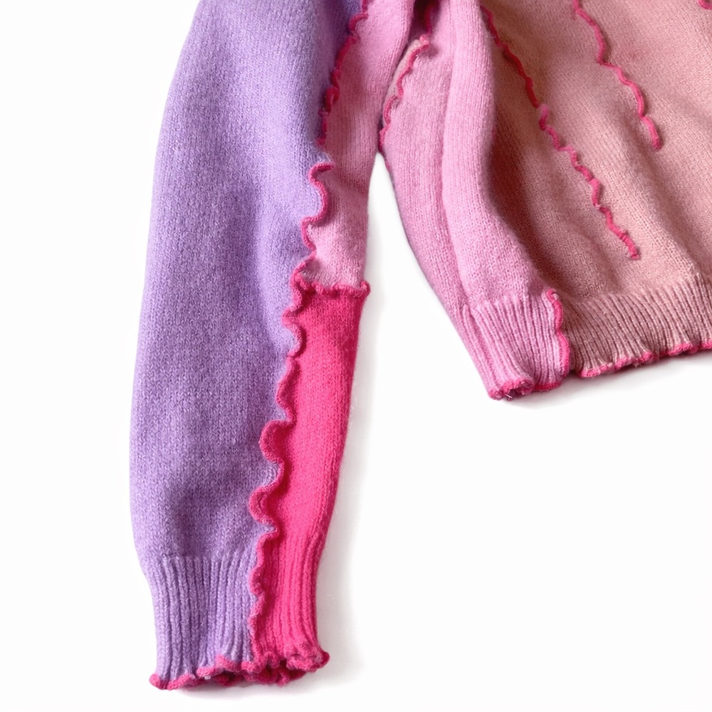 Storia Color Block Sweater Large - Picture 2 of 5